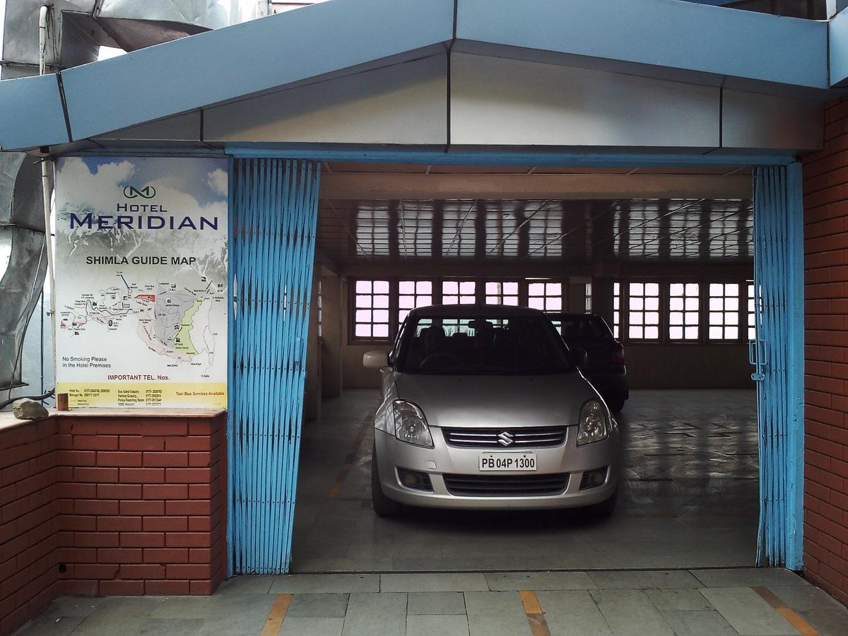 Hotel Meridian With Car Parking Shimla Exterior foto