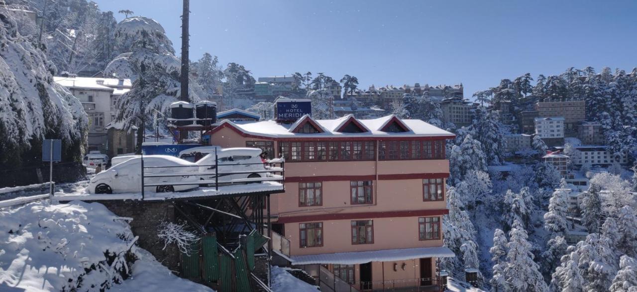 Hotel Meridian With Car Parking Shimla Exterior foto